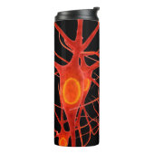 神経神経神経、3d、解剖学、軸索、生体、生物学、ビオロ タンブラー (回転左)