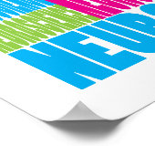 神経科カラフル学 ポスター (角)