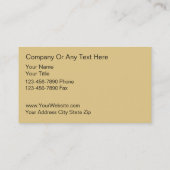 神経科医名刺 名刺 (裏面)