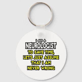 神経科医…私が間違っていないと仮定 キーホルダー