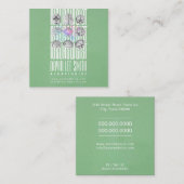 神経科医Tipographyc名刺 スクエア名刺 (正面/裏面)