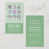 神経科医Tipographyc名刺 名刺 (正面/裏面)