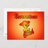 神経科学の女#5 ポストカード (正面/裏面)