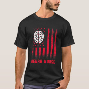 神経科学ナースニューロナーシングRN Tシャツ
