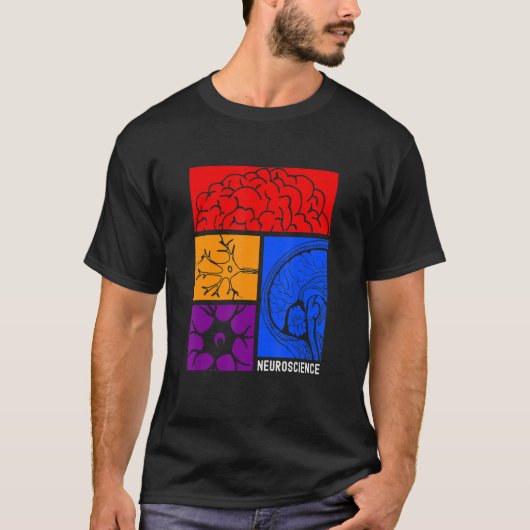 神経科学ニューロロジスト神経生物学者 Tシャツ (正面)