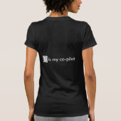 神経科学ポスター Tシャツ (裏面)