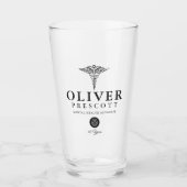 神経科学者の専門の卒業の退職 タンブラーグラス (正面)