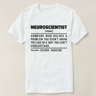 神経科学者名詞科学先生 Tシャツ