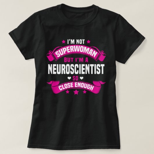 神経科学者 Tシャツ (デザイン正面)