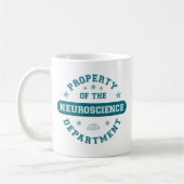 神経科学部の特性 コーヒーマグカップ (左)