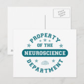 神経科学部の財産 ポストカード (正面/裏面)