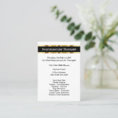 神経筋セラピストアポイントメントカード 予約カード (スタンド正面)