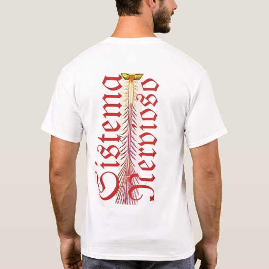 神経系 Tシャツ (裏面)
