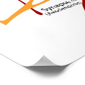 神経細胞の図 ポスター (角)