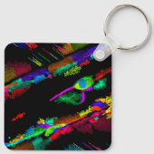 神経細胞キーリング キーホルダー (裏面)