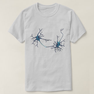 神経細胞間シナプス、神経科学ニューロン Tシャツ