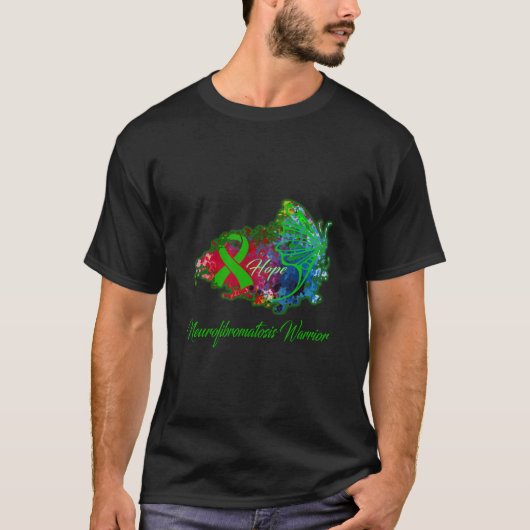 神経線維腫症認識度 Tシャツ (正面)
