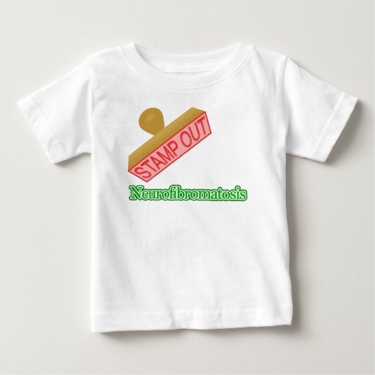神経線維腫症 ベビーTシャツ (正面)