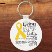 神経芽腫の信仰生活 キーホルダー (正面)