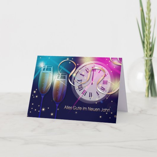 神経衰弱。年賀状(ドイツ) シーズンカード (正面)