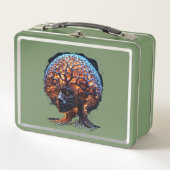「神経調和：明快と成長の展望」 メタルランチボックス (正面)