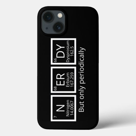 神経質だが定期的にユーモアの定期的なテーブル Case-Mate iPhoneケース (裏面)