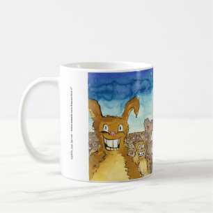 神経質は来風刺画だ コーヒーマグカップ