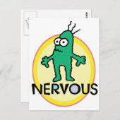 神経質 ポストカード (正面/裏面)