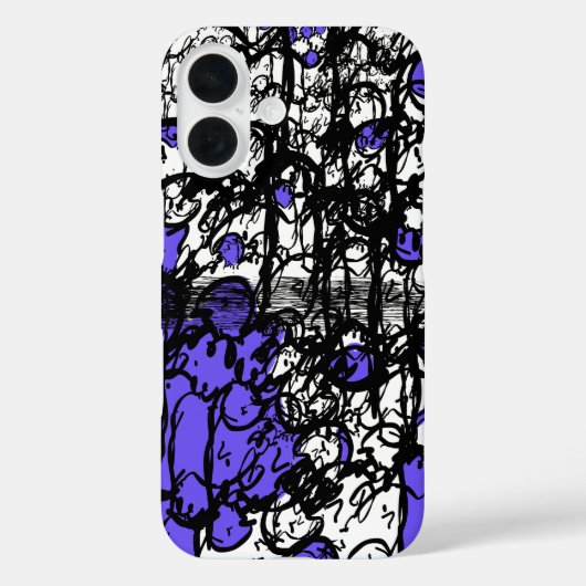 神経迷路 Case-Mate iPhoneケース (裏面)
