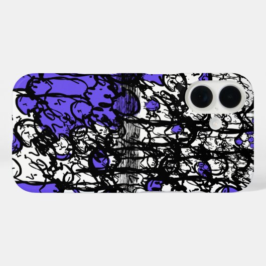 神経迷路 Case-Mate iPhoneケース (裏面 (横))