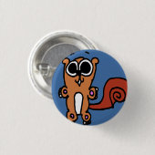 神経過敏なボタン 缶バッジ (正面&裏面)