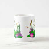 神経過敏な泥地をカエル救って下さい コーヒーマグカップ (中央)