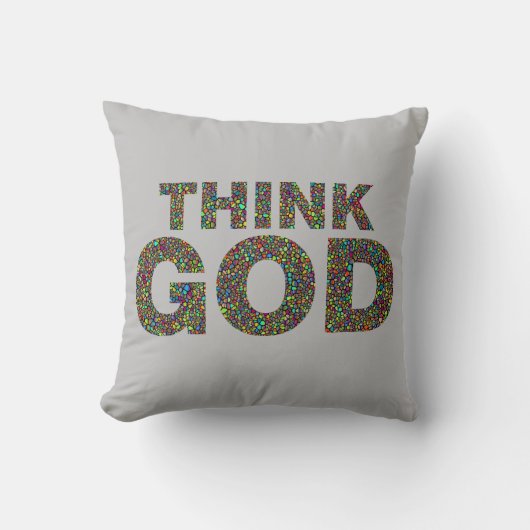神考え クッション (正面)