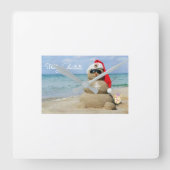 神聖なすてき スクエア壁時計 (正面)