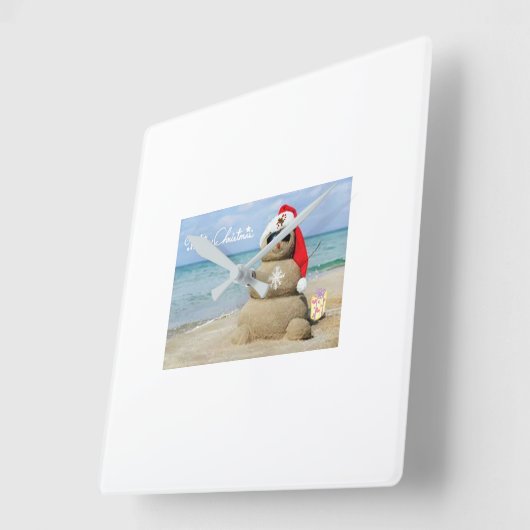 神聖なすてき スクエア壁時計 (傾斜)