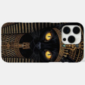 神聖なるバステト 威厳のiPhoneケースアート Case-Mate iPhoneケース (裏面 (横))