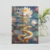 神聖なる再生 | 蛇のデザイン 招待状 (スタンド正面)