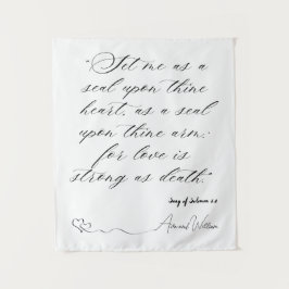 神聖なる愛：ウェディングタペストリー タペストリー