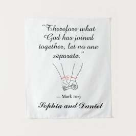 神聖なる愛：ウェディングタペストリー タペストリー