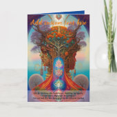 神聖なる芸術 神秘の生命の木 精霊の夢想者 カード (正面)