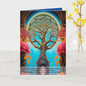 神聖なる芸術 神秘の生命の木 精霊の夢想者 カード (黄色い花)