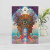 神聖なる芸術 神秘の生命の木 精霊の夢想者 招待状 (スタンド正面)