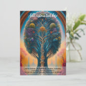 神聖なる芸術 神秘の生命の木 精霊の夢想者 招待状 (スタンド正面)