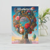 神聖なる芸術 神秘の生命の樹 精霊の夢想家 招待状 (スタンド正面)