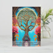 神聖なる芸術 神秘の生命の樹 精霊の夢想家 招待状 (スタンド正面)