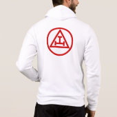 神聖なアー王室のチシンボルFreemason Masonry Masonic パーカ (裏面)