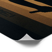 神聖なオシリス神エジプトの神のポスター ポスター (角)