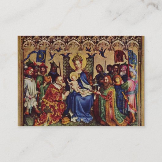 神聖なカード(引用文): 内部の行脚 名刺 (正面)