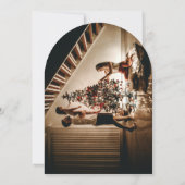 神聖なクリスマスニューイヤーシャワーブランチパーティー 招待状 (裏面)