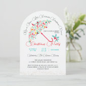 神聖なクリスマスニューイヤーシャワーブランチパーティー 招待状 (スタンド正面)